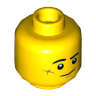 Lego hlava, žlutá (6276891)